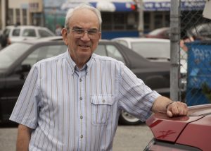 Phil Dayson is an accidental electric vehicle pioneer who lives in Vancouver. He wound up owning an electric car company almost a decade ago and when the Chevy Volt came out he snapped one up. Photo Kevin Sauvé