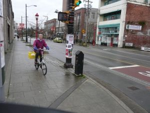 Rates of cycling for seniors, women and families have gone up in Vancouver. Photo by <a href="http://www.flickr.com/photos/brentgranby/6842615935/">Brent Granby</a>