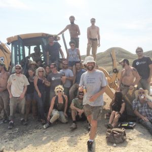 The Kinney Earthship was built in 5 weeks by Michael Reynolds and his crew from Earthship Biotecture and 30 - 35 volunteers.