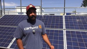 Oilsands worker Amit Kumar wants to start a solar business in the Yukon. Photo David Dodge, GreenEnergyFutures.ca